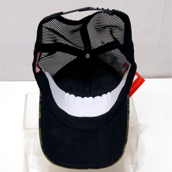 Marvel Punisher Camouflage Mesh Truckr Cap Bioworld Comic Skull Logo VINTAGE NWT - Picture 8 of 12